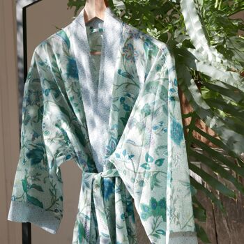 KIMONO BLUE GARDEN 4