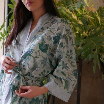 KIMONO BLUE GARDEN 6