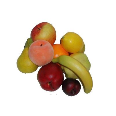 Künstliche Früchte – Mischung aus 8 Früchten