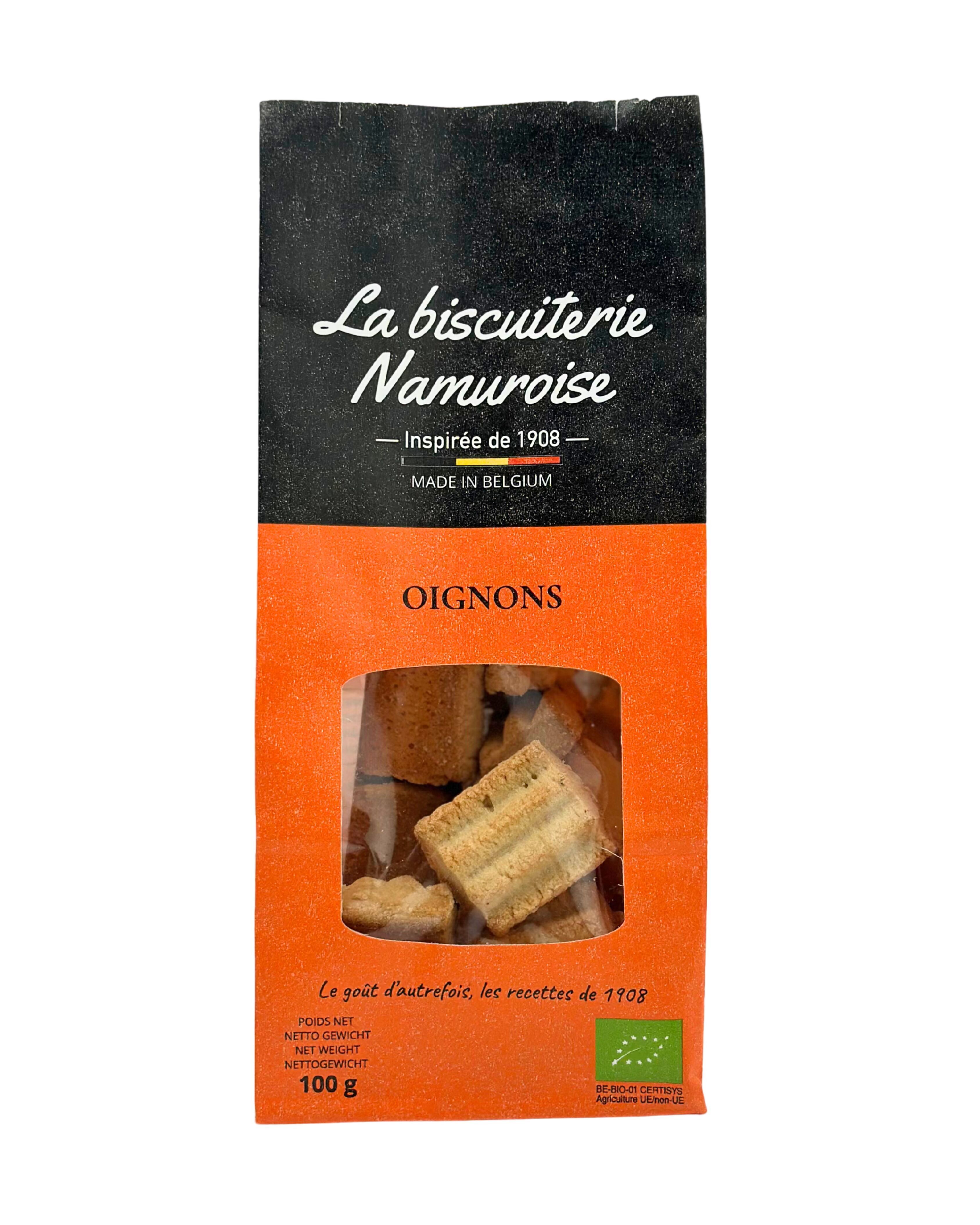 Biscuit - salted onion - ORGANIC (in bag)