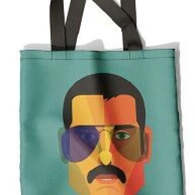 Illustrated totebag Fredy Geo