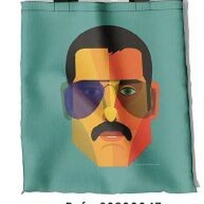 Illustrated totebag Fredy Geo