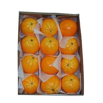 SMALL ARTIFICIAL ORANGE - 65 MM - BOX OF 12 -V164