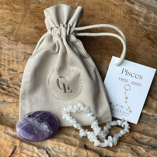 Gemstone set Pisces