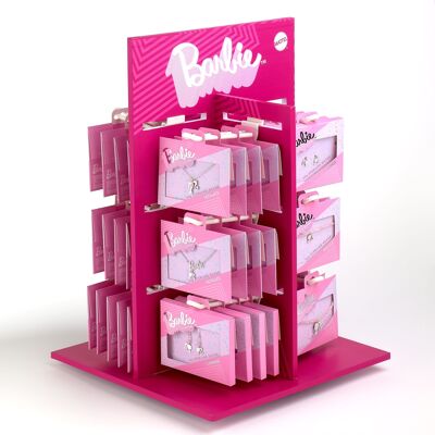 Paquete básico de Barbie con contador giratorio de plata esterlina