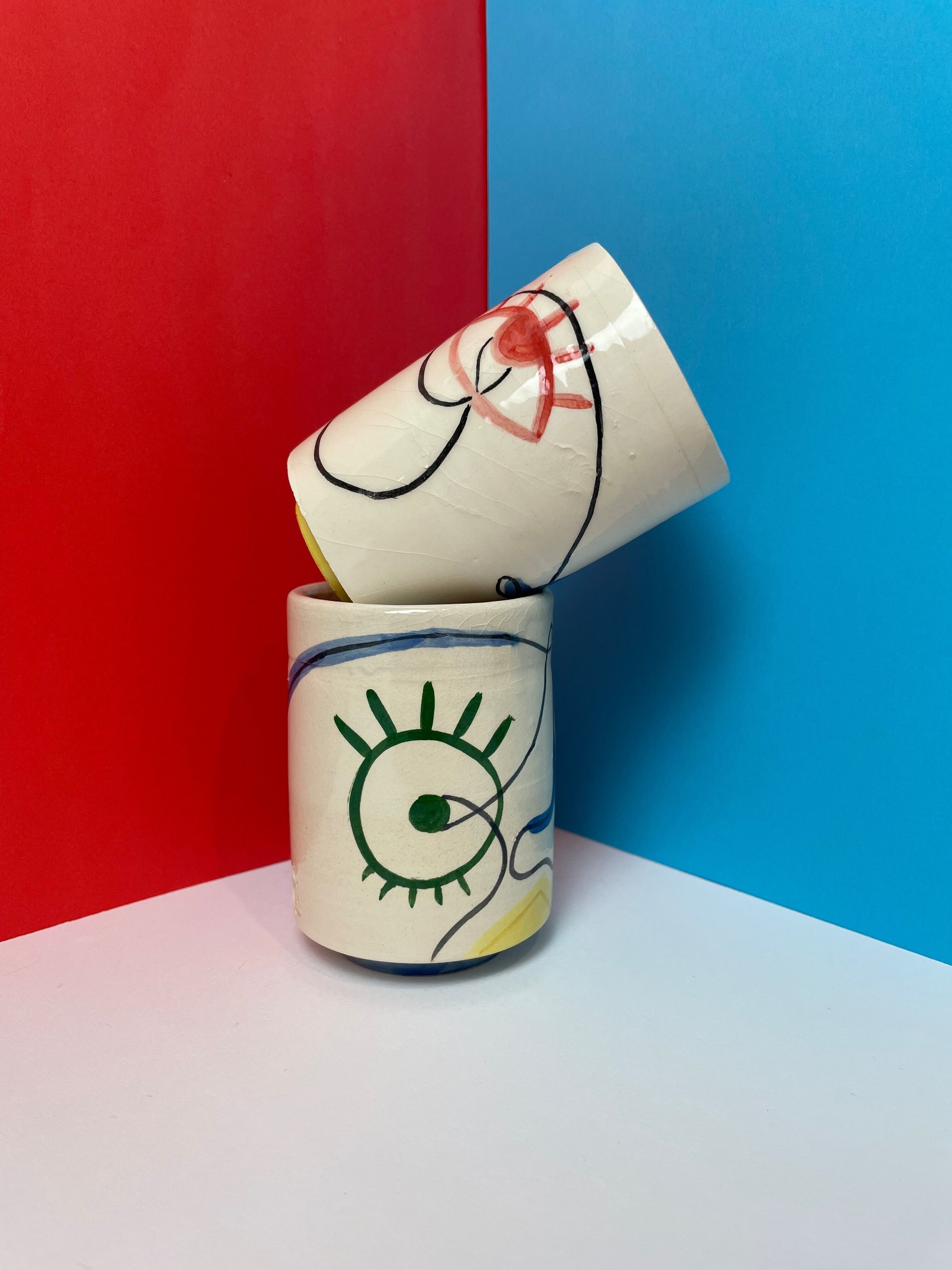 Tazza in ceramica artigianale “Primaria”.