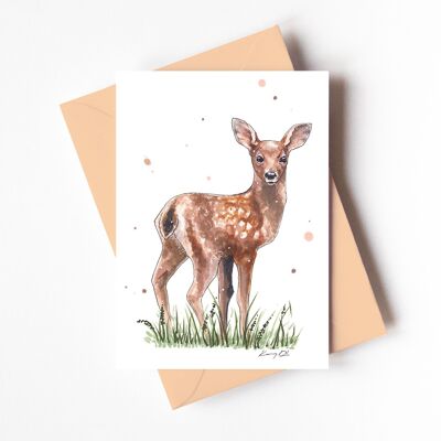 Deer - Greeting Card