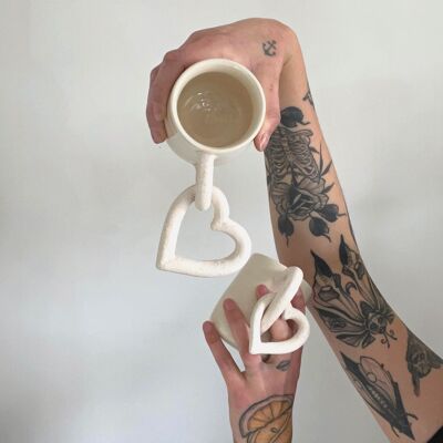 Handgefertigte Tasse „Lovely“