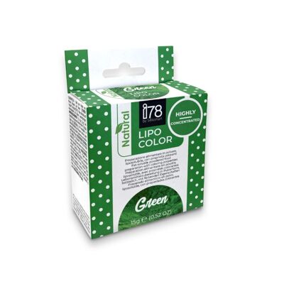 Lipo Color Natural - VERDE - 15g