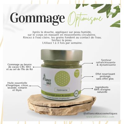 Gommage Bio "Optimisme"