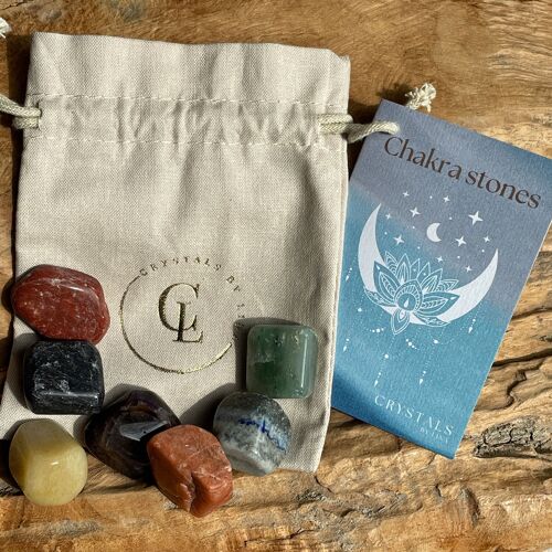 Chakra meditation stones - small