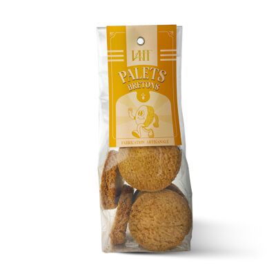 Breton puck biscuits in bags