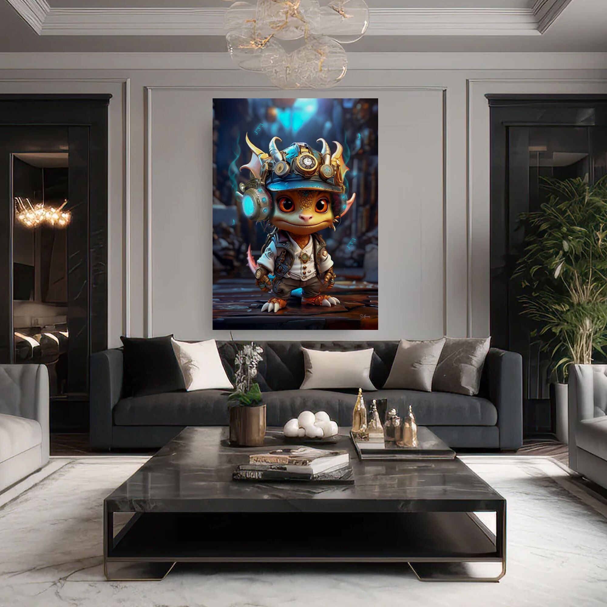 Steampunk hip-hop del drago