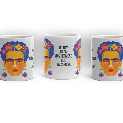 Tasse de fleurs géo