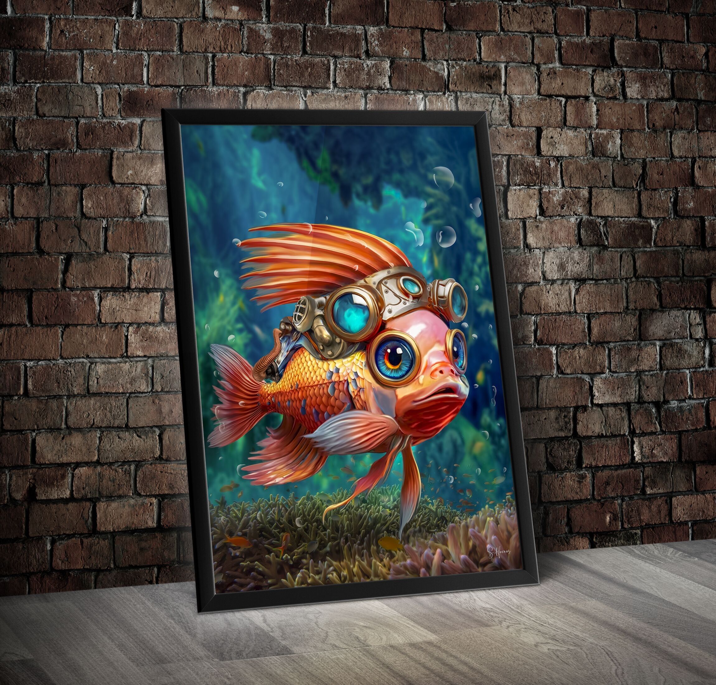steampunk fish