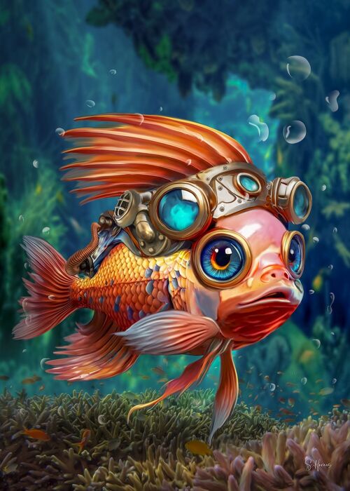 poisson steampunk