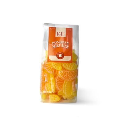 Bonbons aux agrumes en sachet de 150g