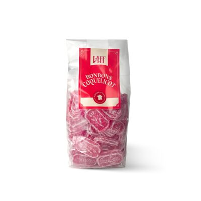 Bolsa de caramelos de amapola, especialidad de Nemours, con sabor natural