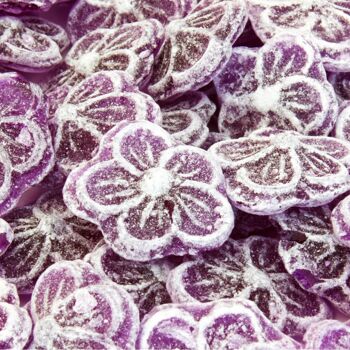 Bonbons à la violette en sachet de 150g 2