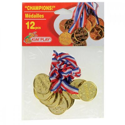 Bag of 12 Medals