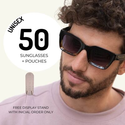 Gafas de sol - pack de 50 gafas unisex