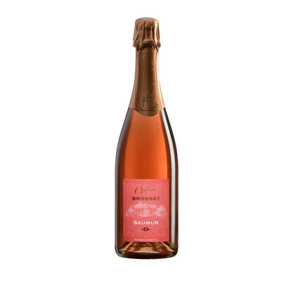 Saumur sparkling rosé Château de Brossay 75 cl
