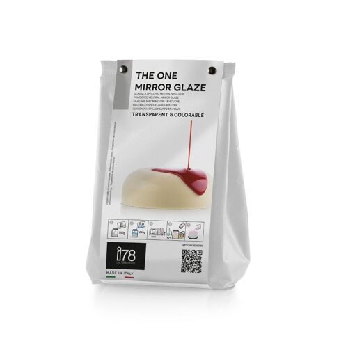 The One Glaze - 300g - glassa a specchio neutra in polvere