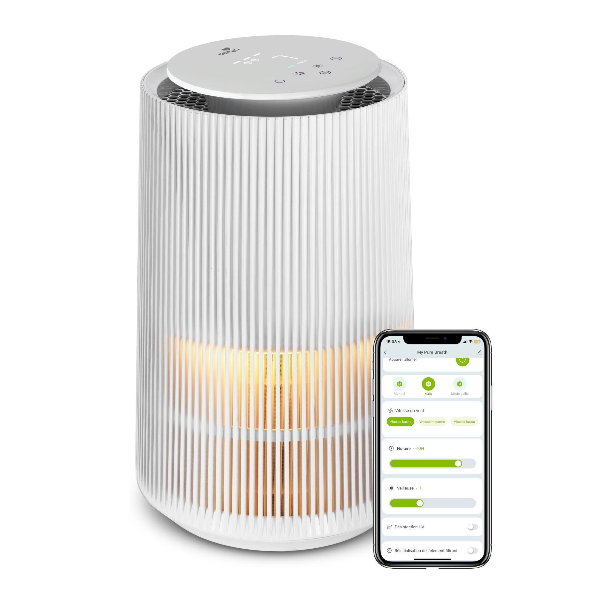 Purificador de aire conectado My Pure Breath