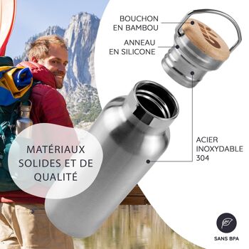 Stainless steel insulated bottle 4