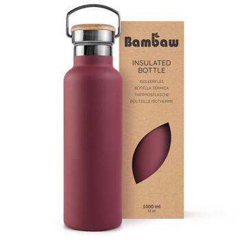 Stainless steel insulated bottle 42