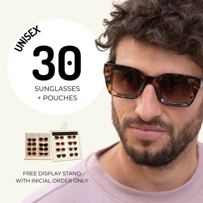 Gafas de sol - pack de 30 gafas unisex
