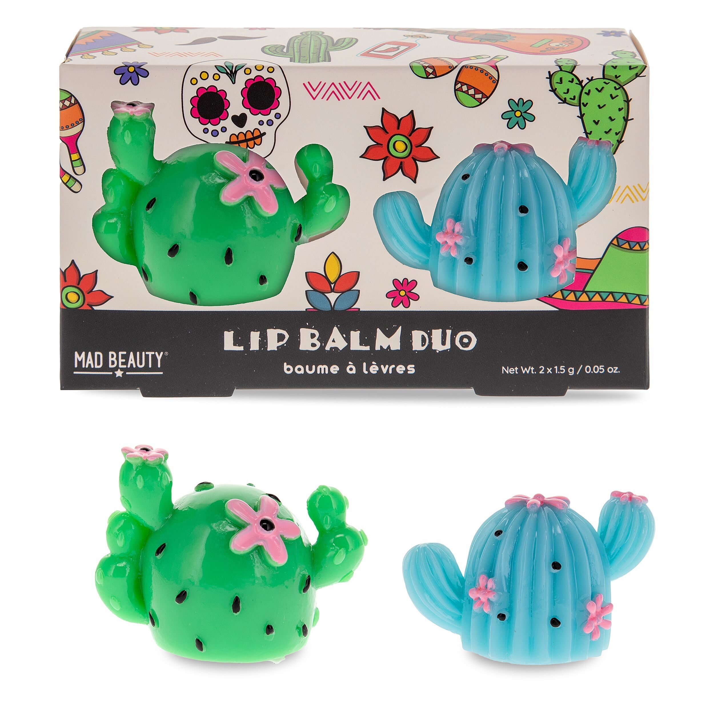 Duo de baumes à lèvres Fiesta Forever de Mad Beauty