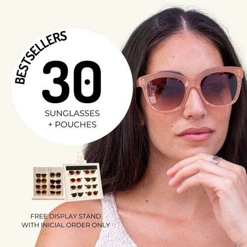 Gafas de sol - pack de 30 gafas mejor vendidas