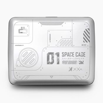 Porte-cartes en aluminium finition gravure laser | SMART CASE V2 LARGE 9