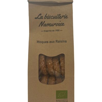 Biscuit - Moque raisin - ORGANIC (in bag)