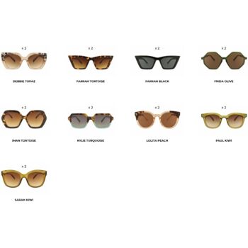 Lunettes de soleil - pack de 50 lunettes les plus vendues 3