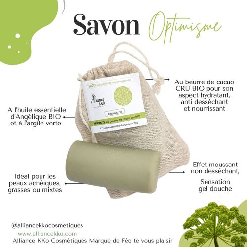 Savon cacao Angélique " Optimisme"