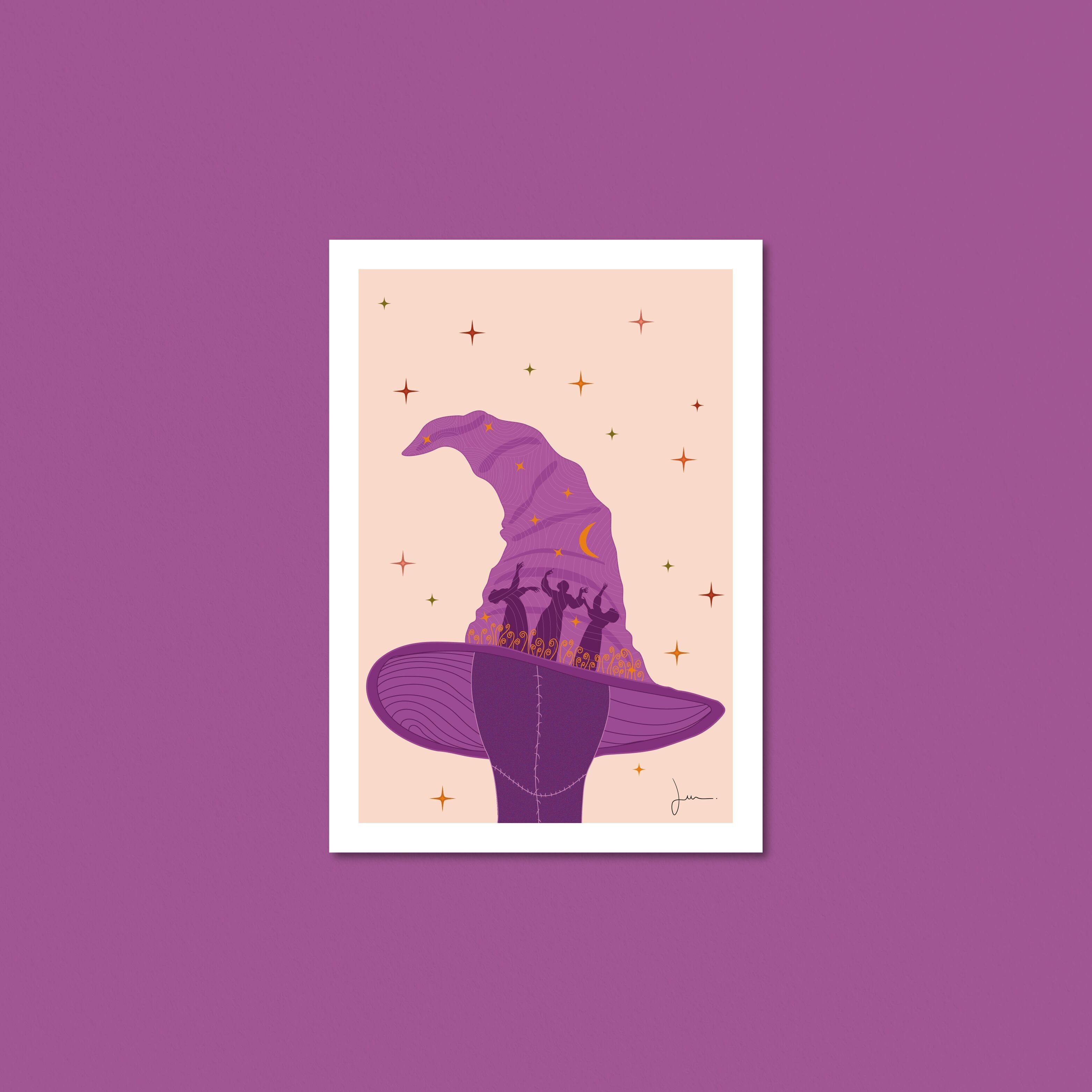 Sorority Poster - Committed Illustration - Modern Art