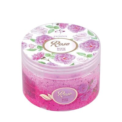 Exfoliante de azúcar de rosas