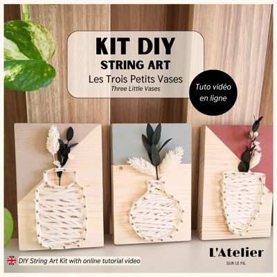 Kit DIY String Art - Petits Vases | Box DIY