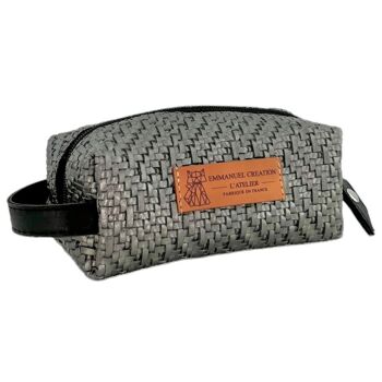 Trousse nomade XS, "Charlize" acier 1