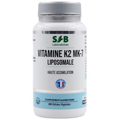 VITAMINE K2 MK7 LIPOSOMALE - 60 Gélules Végétales