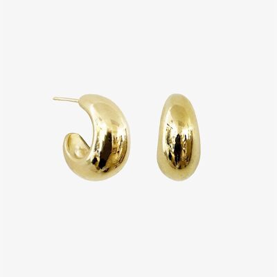 Bombay hoop earrings - gold