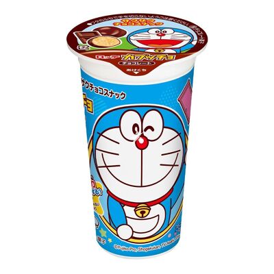 Doraemon cup chocolate biscuits - 37g (LOTTE)