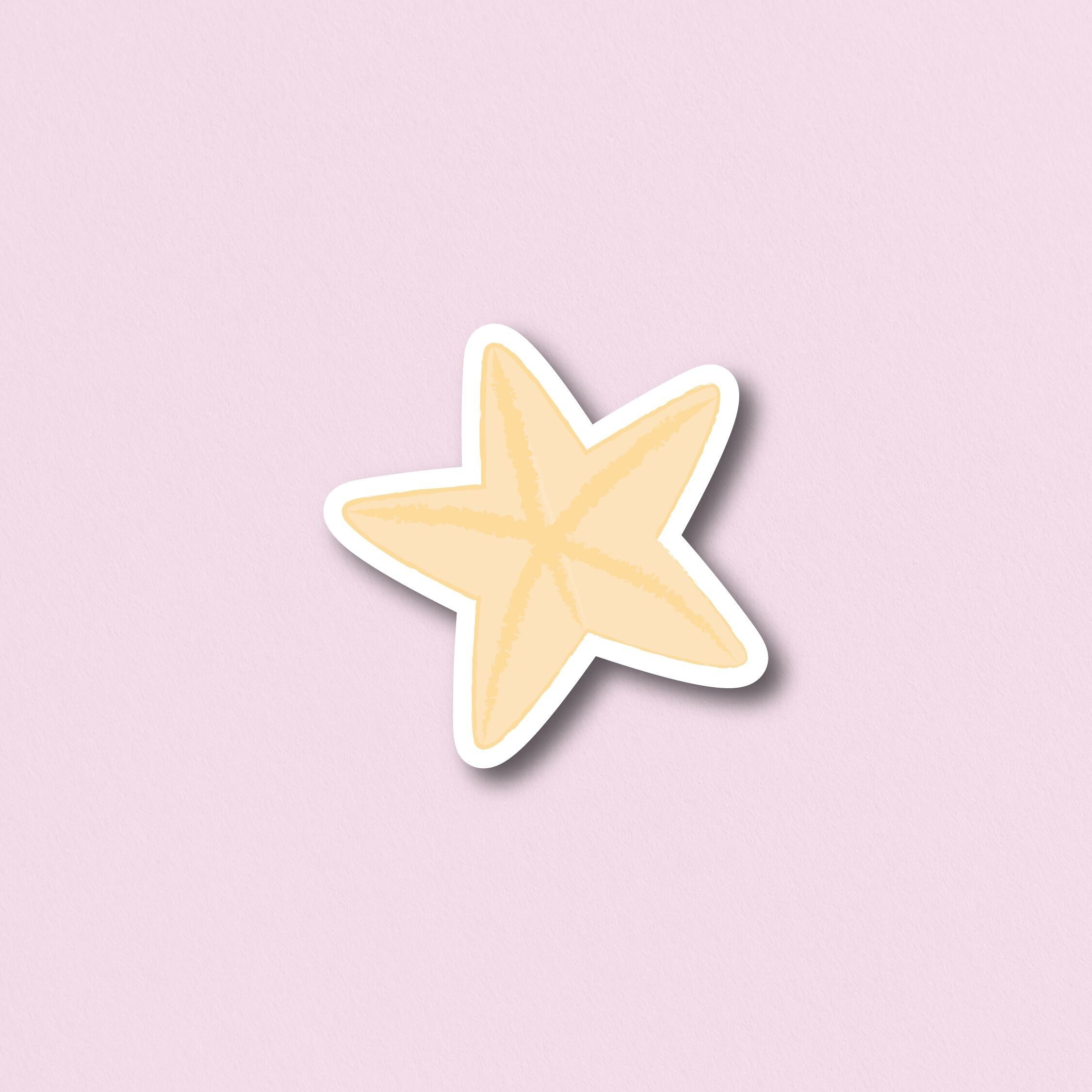 Etiqueta engomada de la estrella - Etiqueta navideña - Arte festivo - Etiqueta adhesiva de papel de regalo