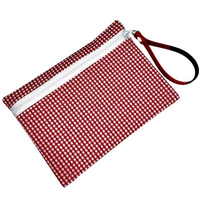 Pouch M, “Vichy” red