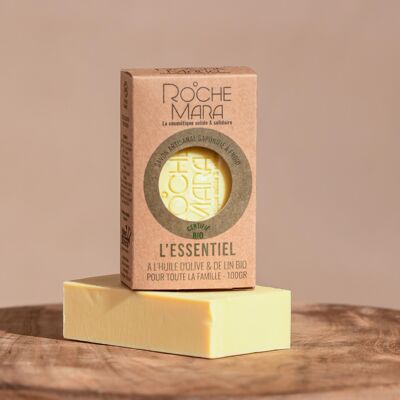 Solid and supportive soap L'Essentiel with case