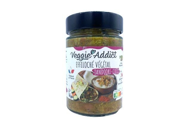 Geschnetzeltes Tandoori-Kokos-Gemüsefleisch – Bio – 320 g