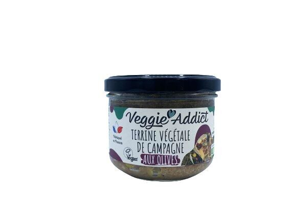 Vegane Landterrine mit Oliven – Bio – 200 g