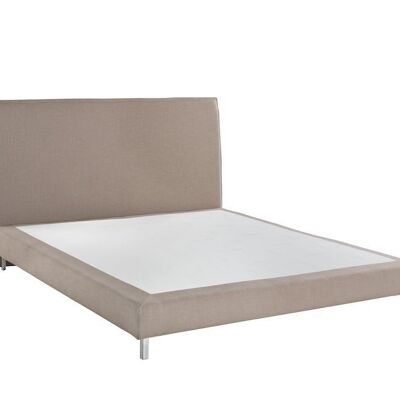Box spring bed in 3 colors model Clark